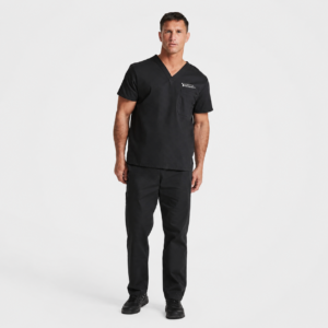 Blouse noire médicale