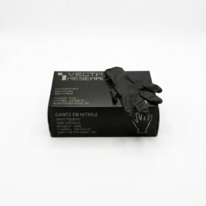 Gants noirs nitrile